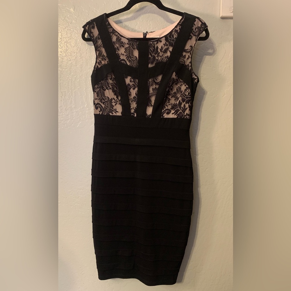 Sangria Size 6 Wedding Guest Dress, Party Dress, Elegant and Chic